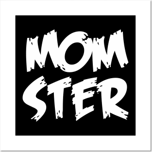 Momster Posters and Art